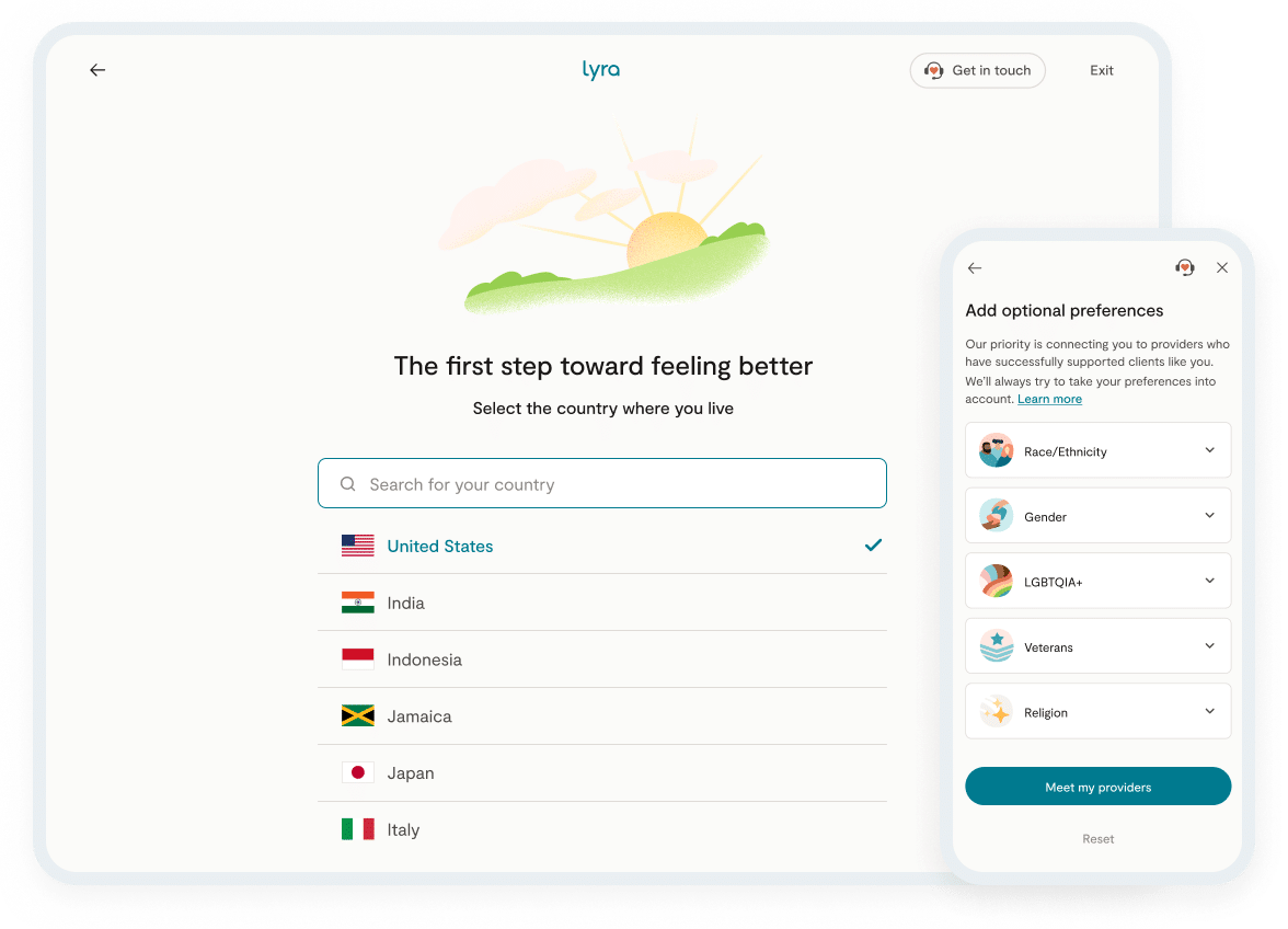 snapchat of country selection in lyra product