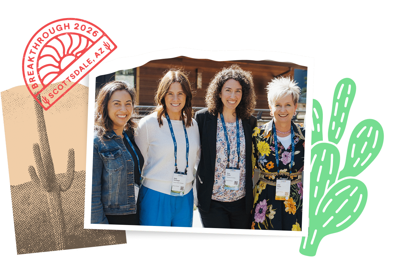 four women attending breakthrough