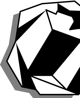 Black and white crumbled paper